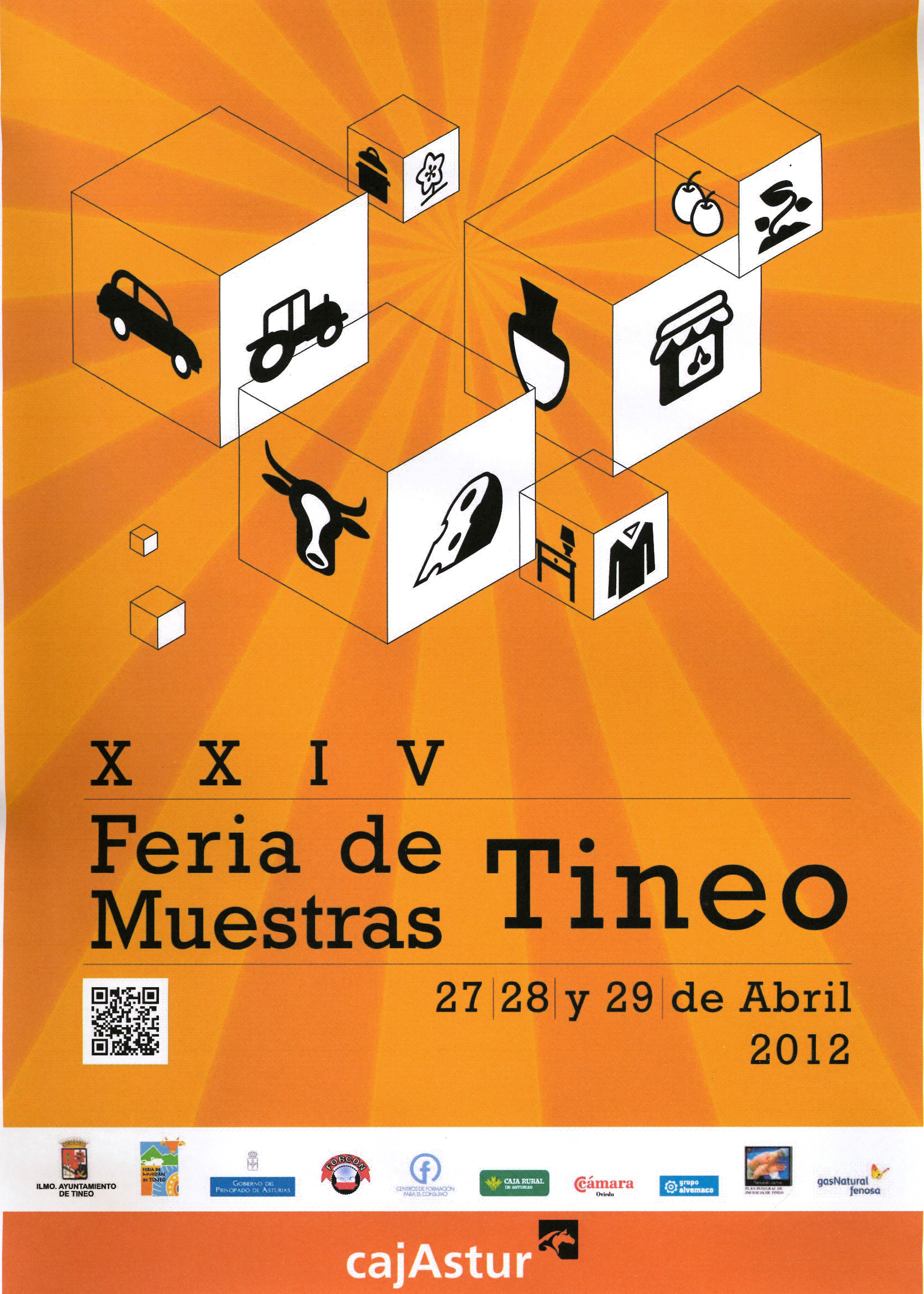 Cartel Feria de Muestras de Tineo 2019